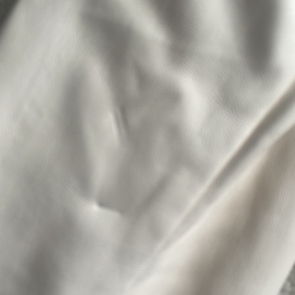 White faux leather jacket - Picture 3 of 3